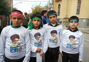 تصاویر یک شهروند از راهپیمایی 13 آبان در "چهاربرج"