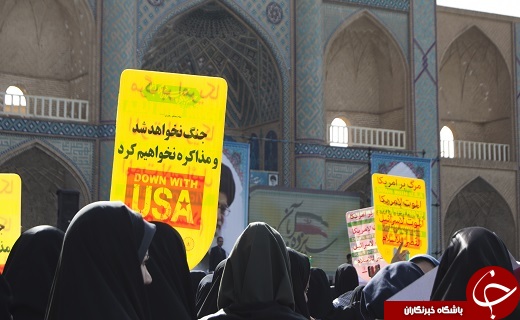 آغاز خلق حماسه&zwnj;ای دیگر در روز ۱۳ آبان در یزد+تصویر