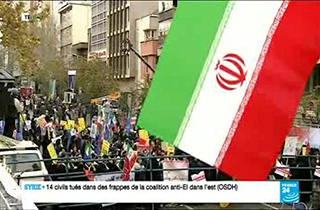 بازتاب راهپیمایی با شکوه 13 آبان در شبکه فرانس 24 + فیلم