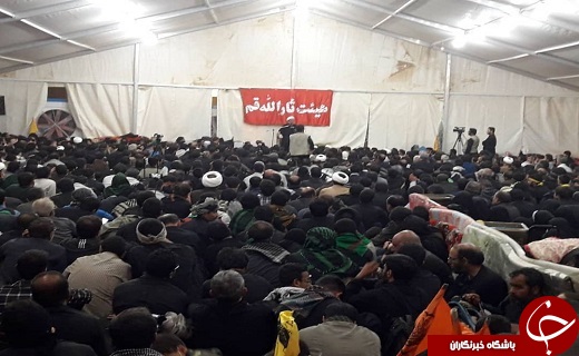 پایان ماموریت خادمان افتخاری اربعین هیئت ثارالله قم در کربلای معلی/اهدای تربت حضرت اباعبدالله الحسین (ع)به خادمان افتخاری