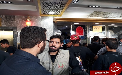 پایان ماموریت خادمان افتخاری اربعین هیئت ثارالله قم در کربلای معلی/اهدای تربت حضرت اباعبدالله الحسین (ع)به خادمان افتخاری