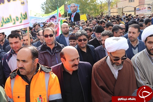 حضور باشکوه مردم استان آذربایجان شرقی در راهپیمایی یوم الله ۱۳ آبان