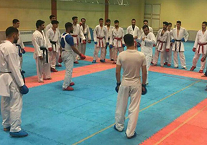 برپایی اردوی تیم ملی کاراته امید‌های ایران در گرگان