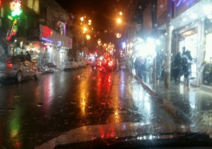بارش باران در آبادان و خرمشهر