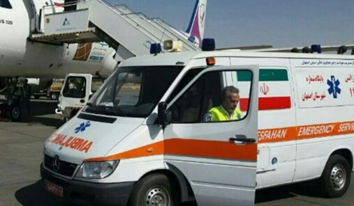 اقدام به موقع اورژانس فرودگاه مشهد جان مسافر را نجات داد