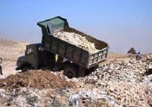 دفن روزانه ۷هزار تن نخاله ساختمانی