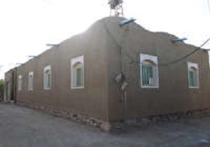 مرمت نمای بیرونی مسجد باب الحوائج خوسف