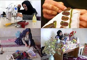بهره مندی زنان روستایی از تسهیلات اشتغال خانگی