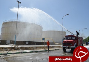 برگزاری مانور پدافند غیرعامل در شرکت نفت لرستان