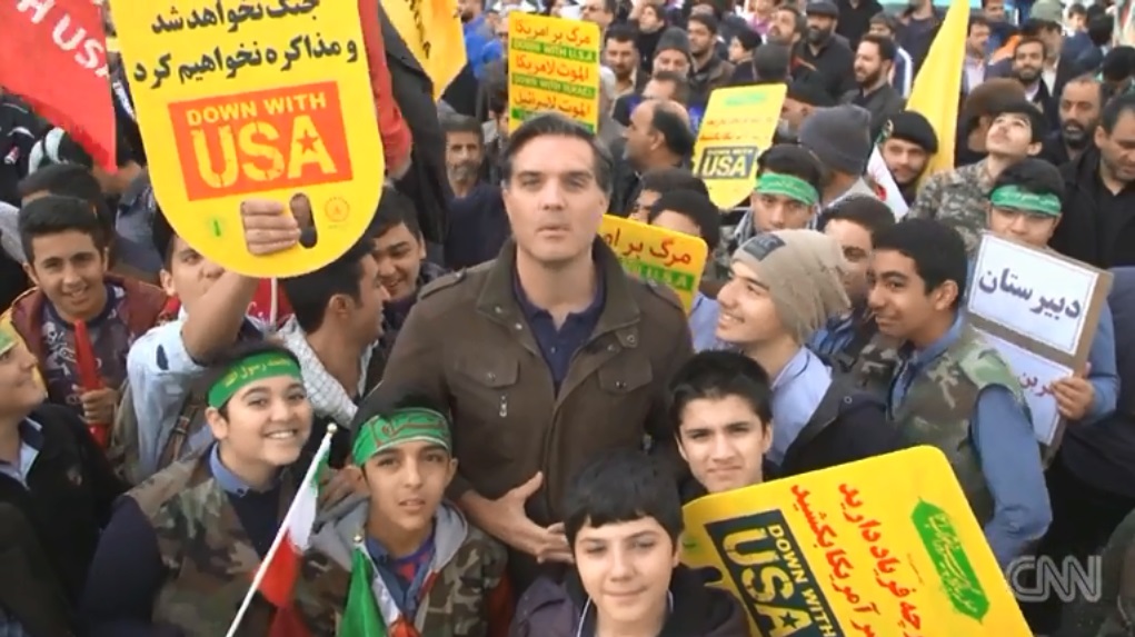 گزارش جالب سی&zwnj;ان&zwnj;ان از راهپیمایی ۱۳ آبان در تهران/ شعار مرگ بر آمریکای دانش&zwnj;آموزان تهرانی به زبان انگلیسی