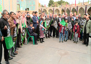 اعزام کاروان خدام زائران حرم رضوی از قزوین