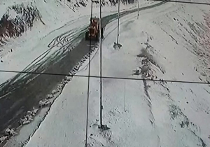 بارش برف پاییزی در شهرستان کوهرنگ