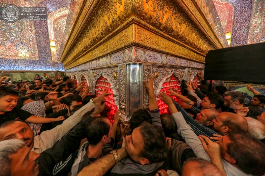 بارگاه مطهر حضرت علی&zwnj;(ع) در آستانه رحلت پیامبر اکرم+عکس