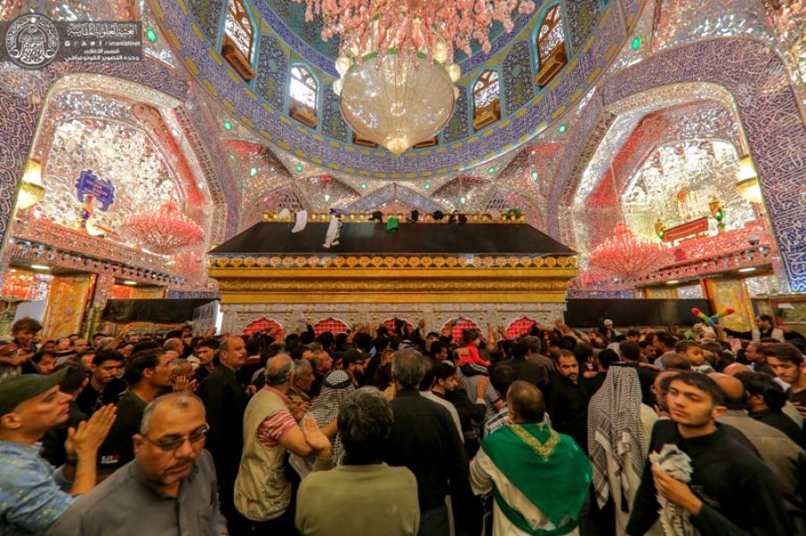 بارگاه مطهر حضرت علی&zwnj;(ع) در آستانه رحلت پیامبر اکرم+عکس