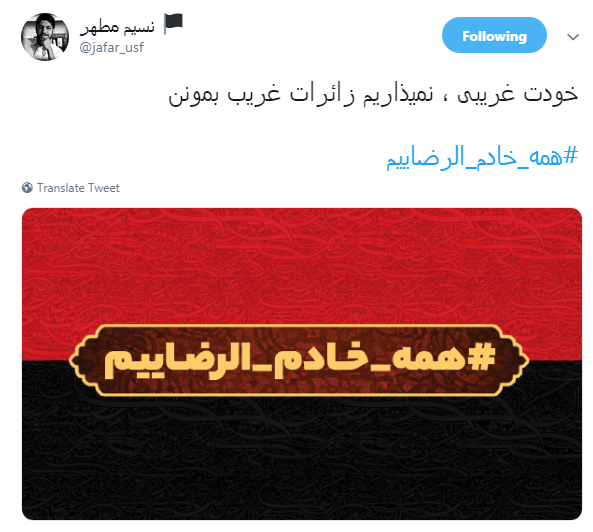در طریق امام رضا(ع) #همه_خادم_الرضاییم +تصاویر