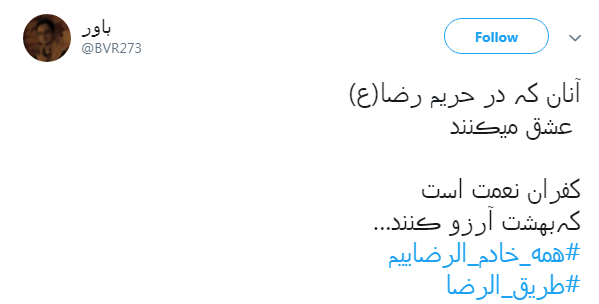 در طریق امام رضا(ع) #همه_خادم_الرضاییم +تصاویر