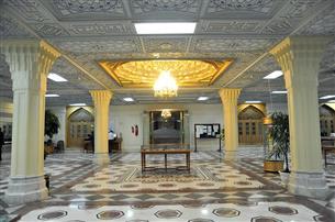 نمایشگاه مناسبتی در کتابخانه مرکزی آستان قدس رضوی برپاشد