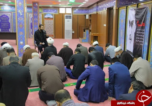 برگزاری مراسم عزاداری در دادگستری خوزستان