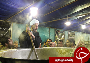 پخت آش نذری در شیراز یک حرکت فرهنگی است