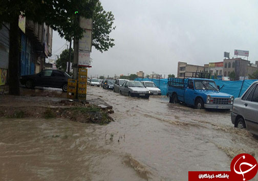 آمادگی دستگاه‌های امدادی لرستان؛ آبگرفتگی در زیرگذر بهارستان