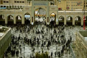 تایم‌لپس زیبا از حرم مطهر رضوی در ایام شهادت امام رضا (ع)