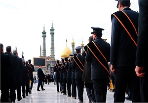 برپایی دسته عزاداری خادمان اخت الرضا