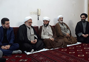 دیدار رییس سازمان تبلیغات کشور با خانواده شهید طاهری در گلستان