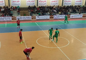 شکست صنایع میبد مقابل آراد فاخر شیراز