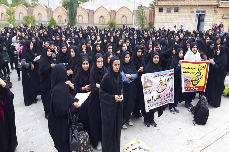 اعزام ۴۰۰ دانش آموز گچسارانی به مناطق عملیاتی