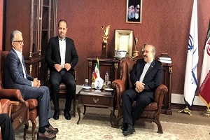 دیدار شیخ سلمان و سلطانی فر در وزارت ورزش و جوانان