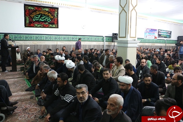 یادواره شهدای خاکیان افلاکی قائم در میاندوآب + تصاویر