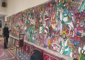قرآن را با تصاویر داستانی نگارش کرده‌ام/ مسئولان بجز تشویق زبانی حمایت دیگری نمی‌کنند
