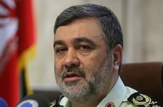 درخواست فرمانده نیروی انتظامی برای محاکمه سریع قاتلان نیروی پلیس