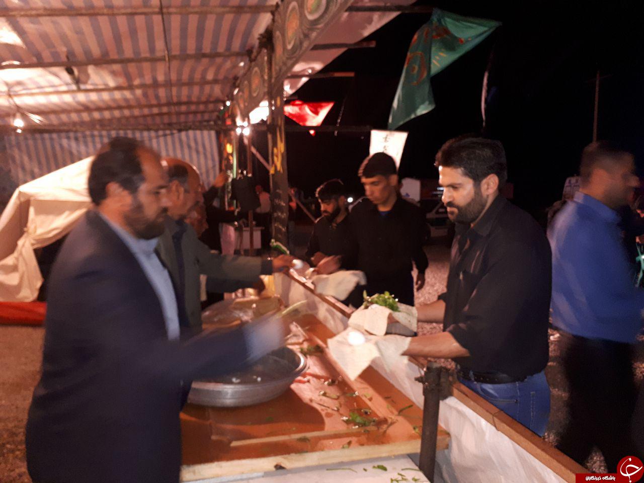 پذیرایی از زائران اربعین در &laquo;سردارآباد&raquo; + فیلم و تصاویر