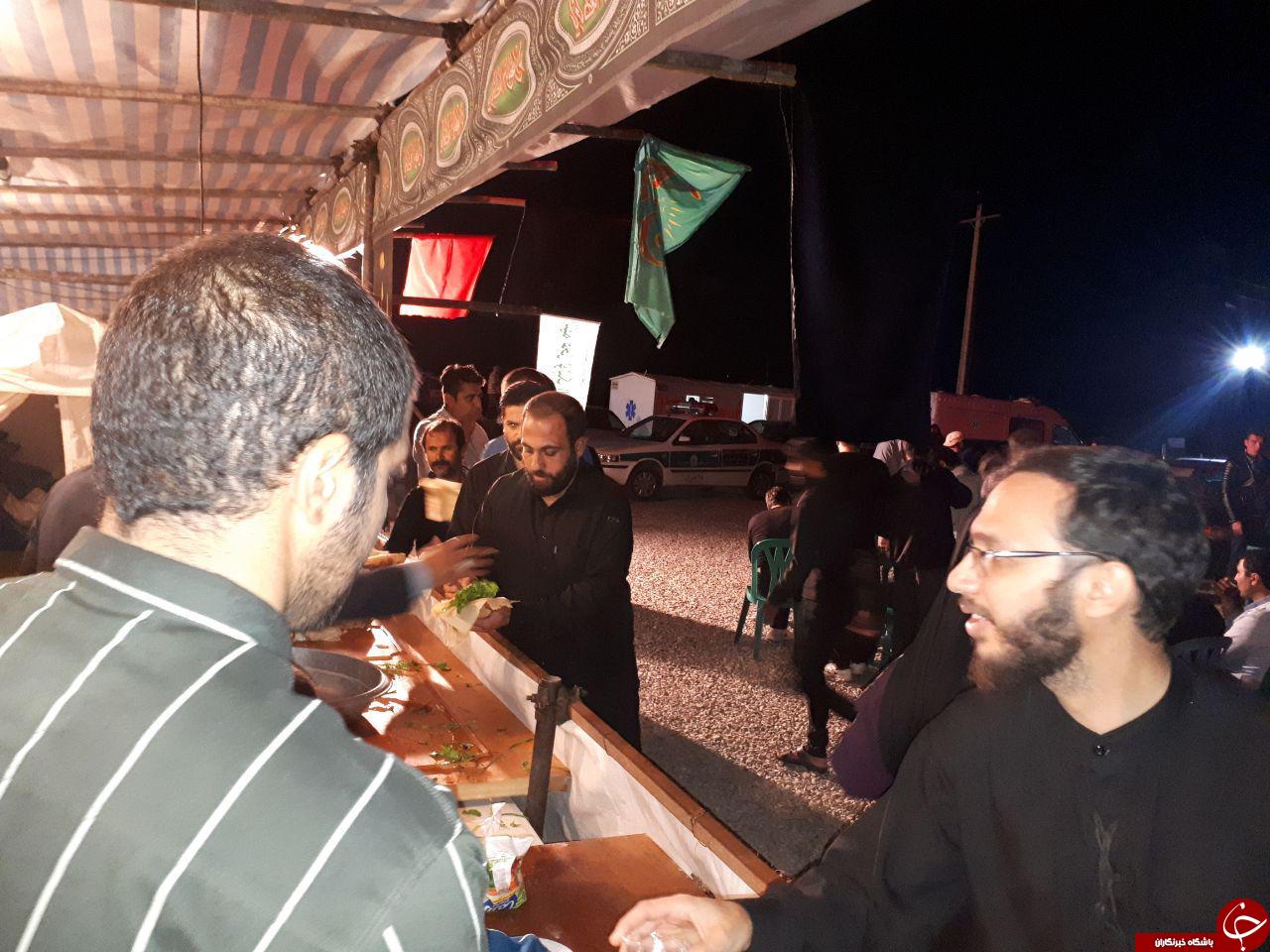 پذیرایی از زائران اربعین در &laquo;سردارآباد&raquo; + فیلم و تصاویر