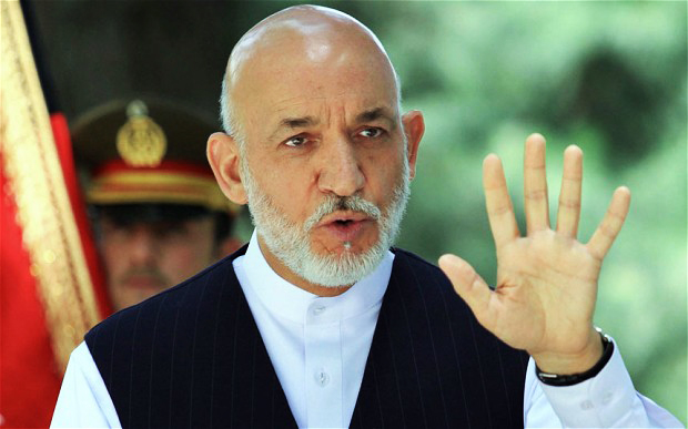 حامد کرزی: بهتر بود برگزاری انتخابات پارلمانی به تعویق می افتاد