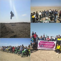 &zwj; افتتاح پیست موتور سواری (موتور کراس) در تربت جام