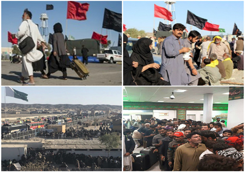 بکارگیری امکانات سپاه برای تسهیل در ورود زائران پاکستانی اربعین/ ورود بیش از ۷۰ هزار زائر پاکستانی اربعین به کشور