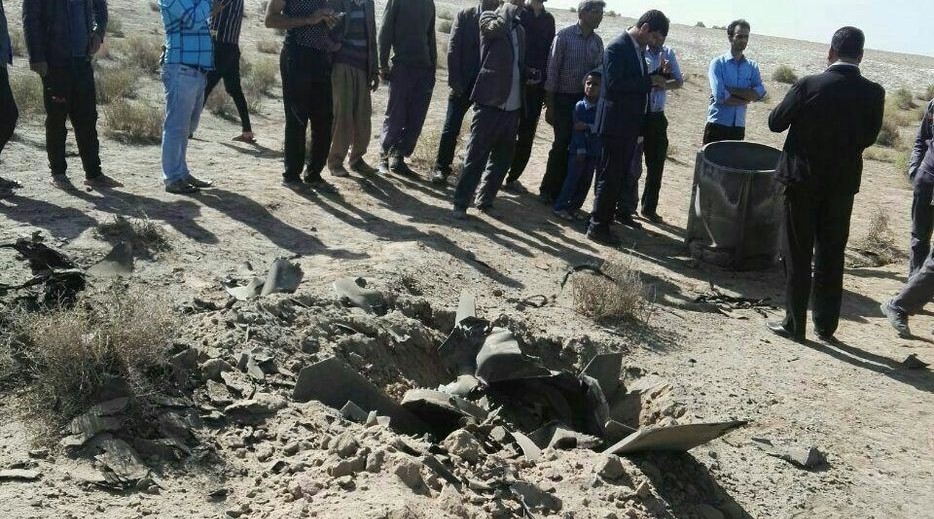 توضیحات معاون استاندار خراسان رضوی درباره سقوط ۲ شیء مشکوک در فخرآباد بجستان