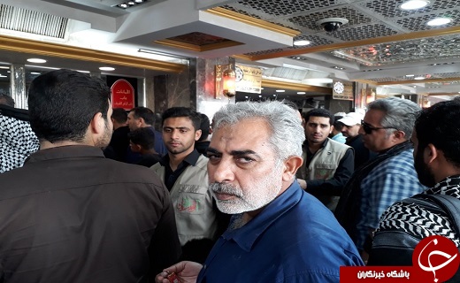 خدمت رسانی خادمان افتخاری هیئت ثارالله قم در حرم حضرت اباعبدالله الحسین (ع)