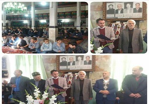 تجلیل از خانواده 4 خیر مدرسه ساز در شهرستان نمین