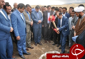 کلنگ زنی جاده صیدون به باغملک