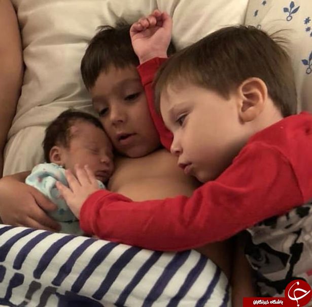 هشدار:دختر نوزاد به خاطر یک بوسه مُرد+تصاویر