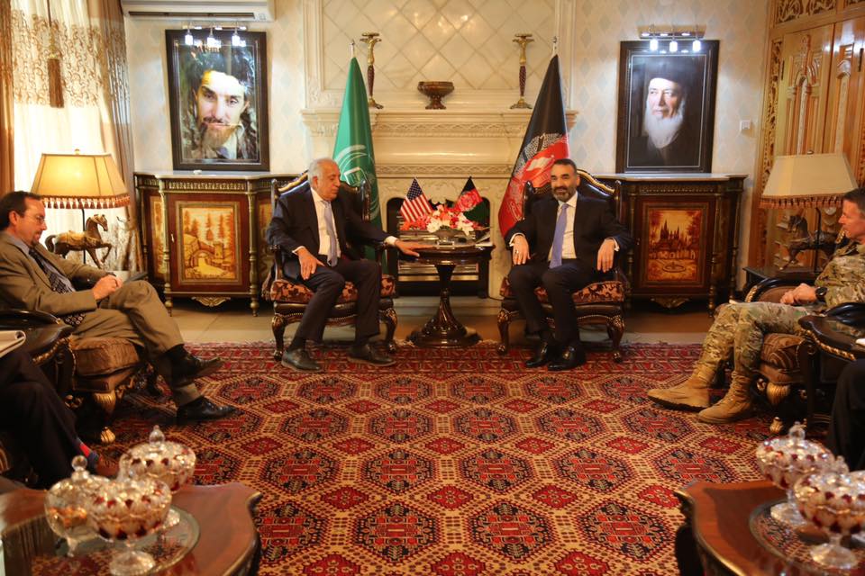 دیدار سه مقام ارشد آمریکایی با &laquo;عطا محمد نور&raquo; در مزار شریف