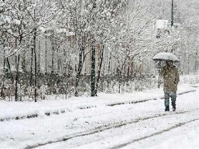 بارش برف و باران و کاهش نسبی دما درآذربایجان شرقی
