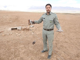 دستگیری شکارچی متخلف شاهین در چادگان