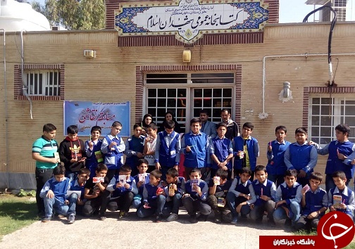 برگزاری مسابقه نقاشی در کتابخانه عمومی شهیدان اسلام هفتکل