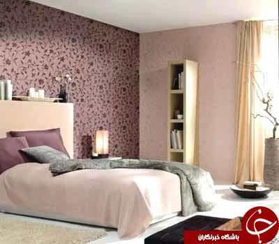 37 طرح جدید کاغذ دیواری برای اتاق خواب 2018 + تصاویر