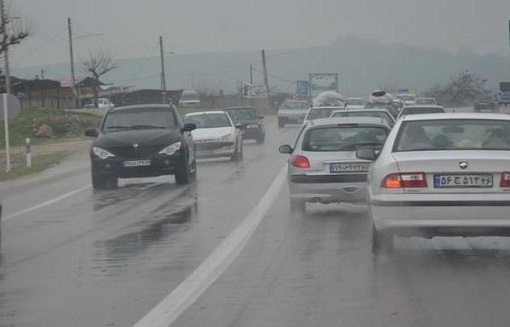 جاده های همدان لغزنده هستند؛ با احتیاط برانی