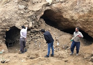 آغاز عملیات مرمت دستکند تاریخی شهرستان چادگان